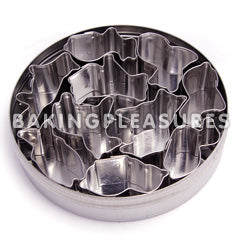 Ateco Small Animal Cutter Set 10 pcs - Stainless Steel