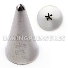Ateco Closed Star Small Piping Tip #23