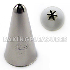 Ateco Closed Star Small Piping Tip #26