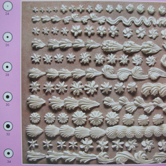 Ateco Closed Star Small Piping Tip #34