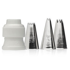 Ateco Star Tip Set 3pcs