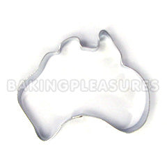 Australia Map Cookie Cutter - Stainless Steel