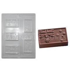 Australian Flag Tim Tam Chocolate Mould