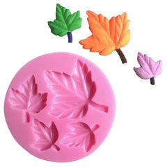 Autumn Leaves Silicone Mould