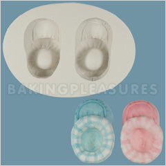 FPC Sugarcraft Baby Booties Silicone Mould