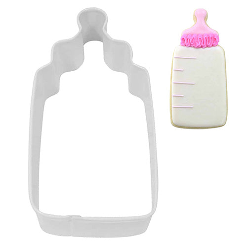 Baby Bottle White Cookie Cutter