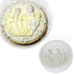 Katy Sue Baby Cot Cupcake Mould