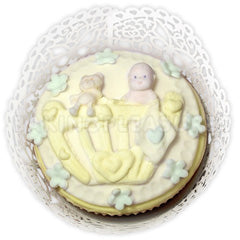 Katy Sue Baby Cot Cupcake Mould
