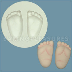FPC Sugarcraft Baby Feet D2 Silicone Mould