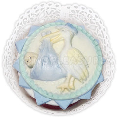 Katy Sue Baby Stork Cupcake Mould