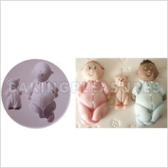 Baby & Teddy Mould