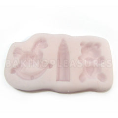 Baby Toys Sugarcraft Silicone Mould