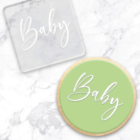 Baby Cookie Debosser Stamp