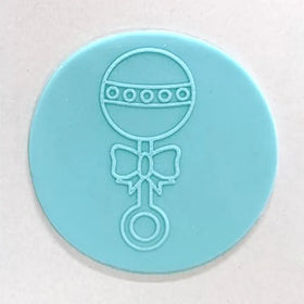 Baby Rattle | Cookie Debosser Stamp