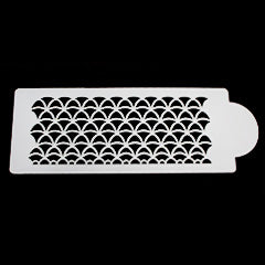 Bake Stencil Art Deco Side Stencil Baking Pleasures