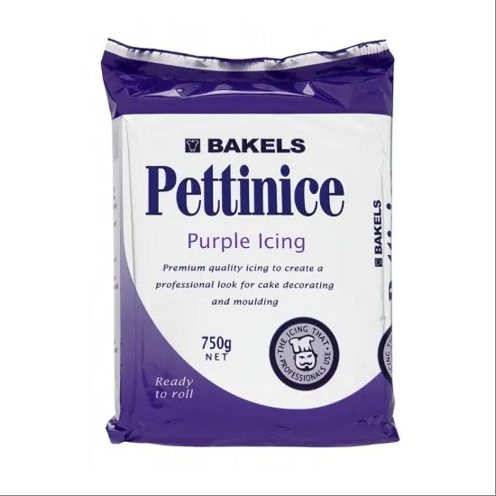 Bakels Pettinice Purple RTR Fondant Icing 750g