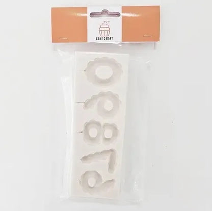 BALLOON NUMBERS | SILICONE MOULD