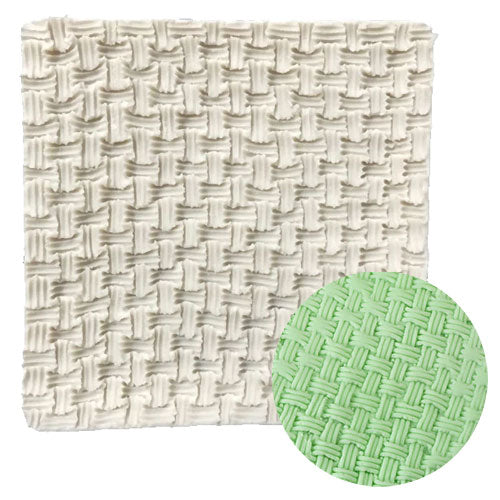 Basket Weave Silicone Mould