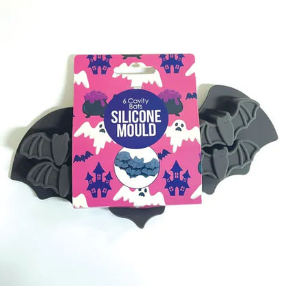 Halloween Batman Bats Silicone Mould 6 Cavity