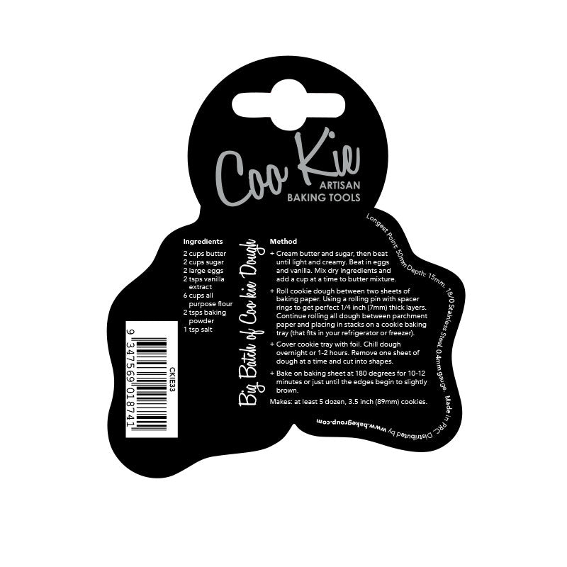 Coo Kie MINI HOLLY LEAF Cookie Cutter