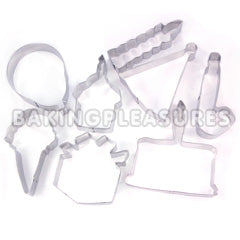 Birthday Cookie Cutter 8 Pc Set