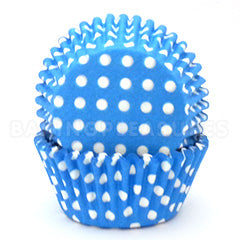 Blue Polka Dot Baking Cups 240pcs