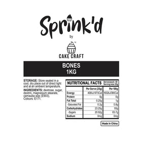 SPRINK'D | BONES SPRINKLES | 500G