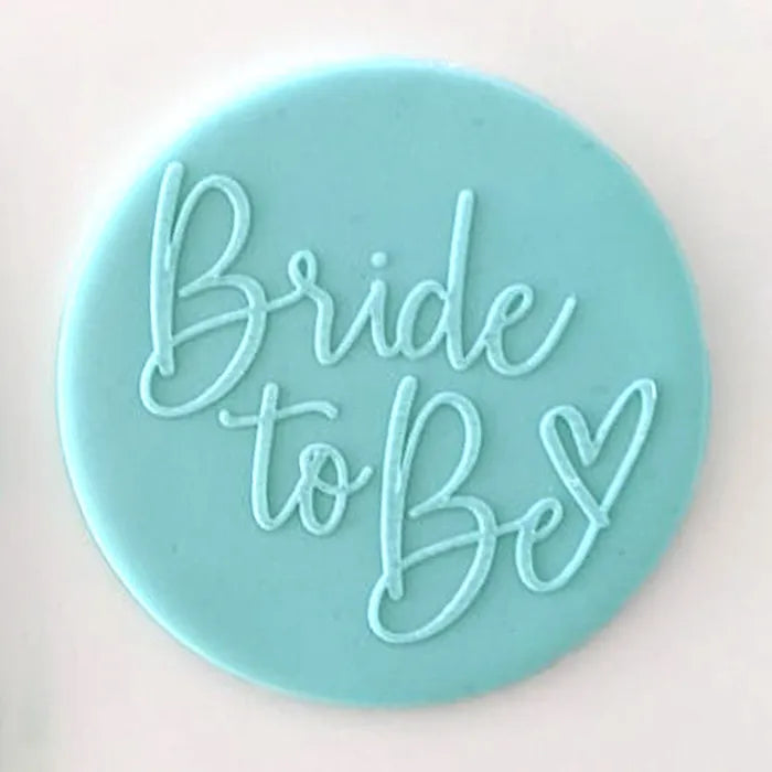 Bride To Be | Cookie Debosser Stamp