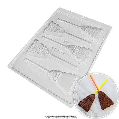 Halloween Witches Harry Potter Broomstick Lollipop Chocolate Mould