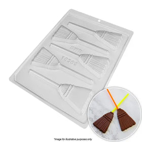 Halloween Witches Harry Potter Broomstick Lollipop Chocolate Mould