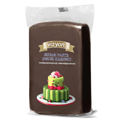 Brown Vizyon Vegan Friendly Fondant 1kg