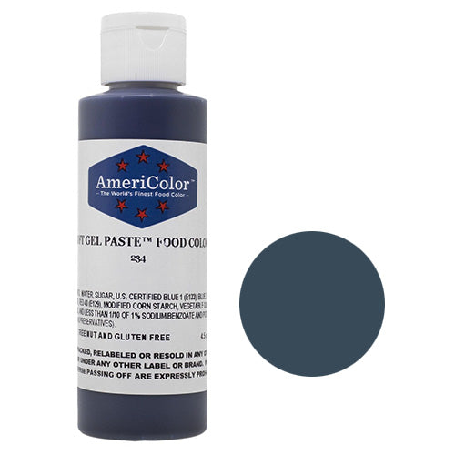 Bulk AmeriColor Soft Gel Paste Midnight 4.5oz