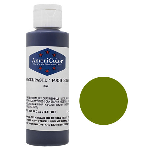 Bulk AmeriColor Soft Gel Paste Moss 4.5oz