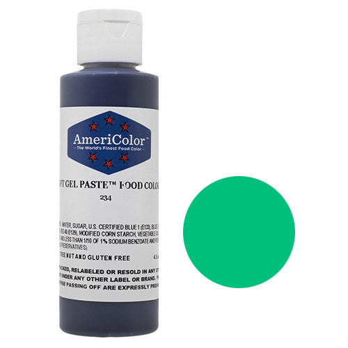 Bulk AmeriColor Soft Gel Paste Teal 4.5oz
