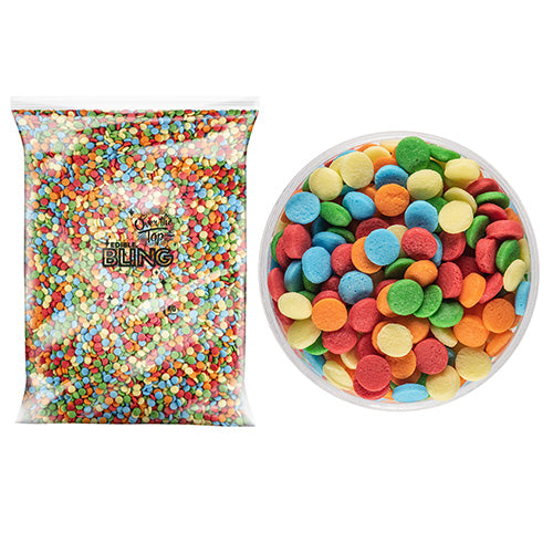 BULK Bright Confetti 4mm Sprinkles 1kg