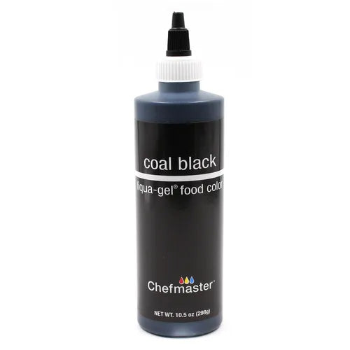 BULK Chefmaster Liqua-Gel Coal Black 10.5oz