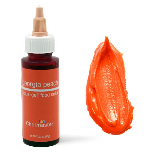 Chefmaster Liqua-Gel Georgia Peach 2.3oz