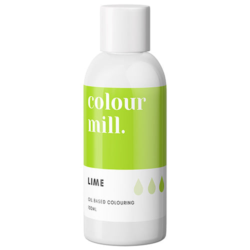 BULK Colour Mill Oil Based Colouring 100ml LIME