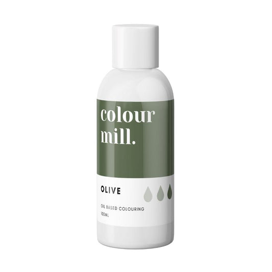 BULK Colour Mill Oil Based Colouring 100ml OLIVE