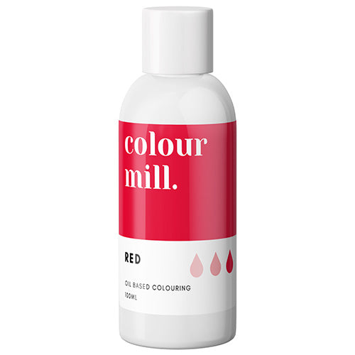 BULK Colour Mill Oil Based Colouring 100ml RED