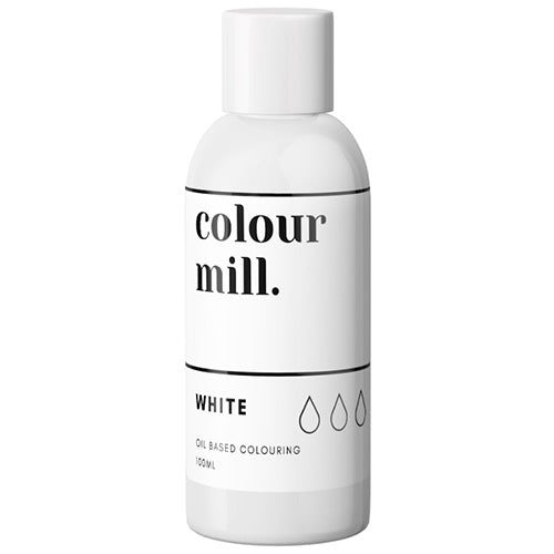 BULK Colour Mill Oil Based Colouring 100ml WHITE