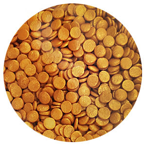 BULK Gold Confetti 8mm Sprinkles 1kg