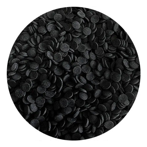 BULK Sprinkd Black Confetti Sequins Sprinkles 1kg