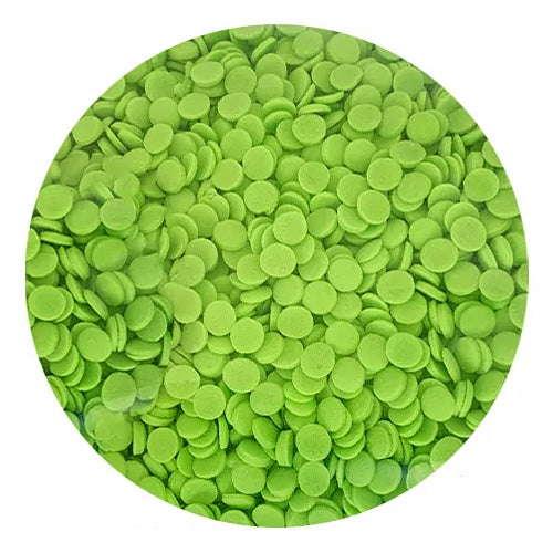 BULK Sprinkd Green Confetti Sequins Sprinkles 1kg