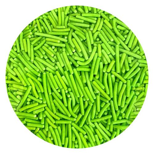 BULK Sprinkd Lime Jimmies Sprinkles 1kg