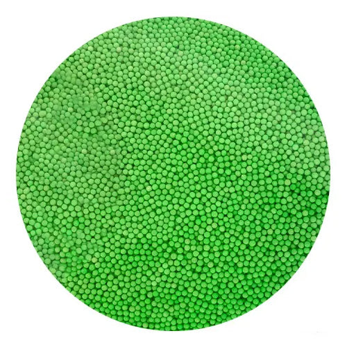 BULK Sprinkd Green Nonpareils 2mm Sprinkles 1kg
