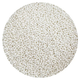 Sprink'd | Pearl White Nonpareils 2mm Sprinkles | 500g