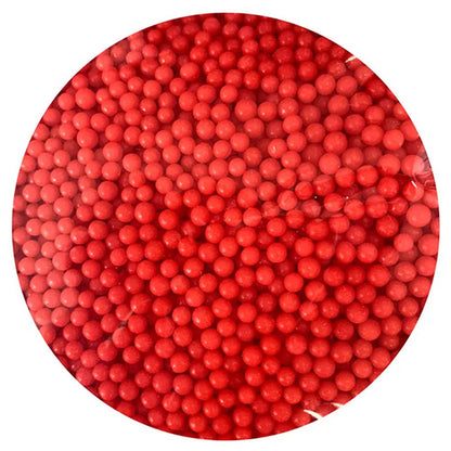 BULK Sprinkd Sugar Balls 4mm Red Sprinkles 1kg