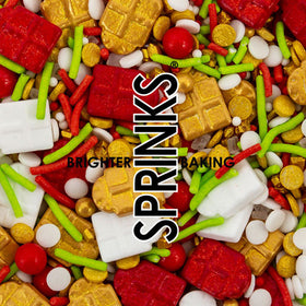 BULK Sprinks Christmas Zat You Santa Claus Sprinkles 500g