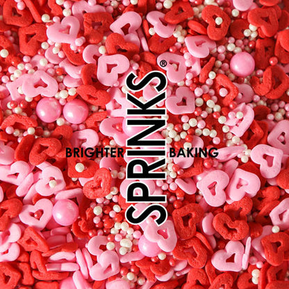 BULK Sprinks Cupid Cuddles Sprinkles 500g